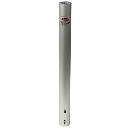 SWIVL-EZE SwivlEze 2380271 238 Series Fixed Post - Pro Pole, Anodized Aluminum, 27", Bulk 238027-1